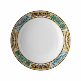 Versace Rosenthal Barocco Mosaic Soup Plate 22 cm