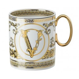 Versace Virtus Gala White Bicchiere con Manico
