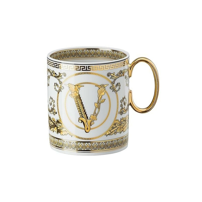 Versace Virtus Gala White Bicchiere con Manico