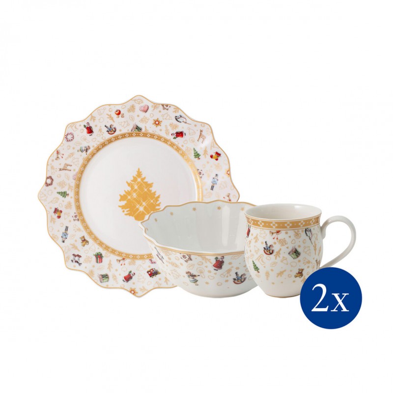Villeroy & Boch Toy's Delight Set Colazione 6 Pz Ed. Anniversario