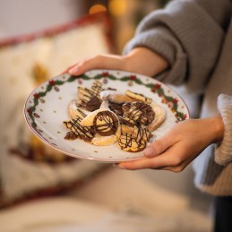 Villeroy & Boch Toy's Fantasy Bowl with relief Christmas Tree