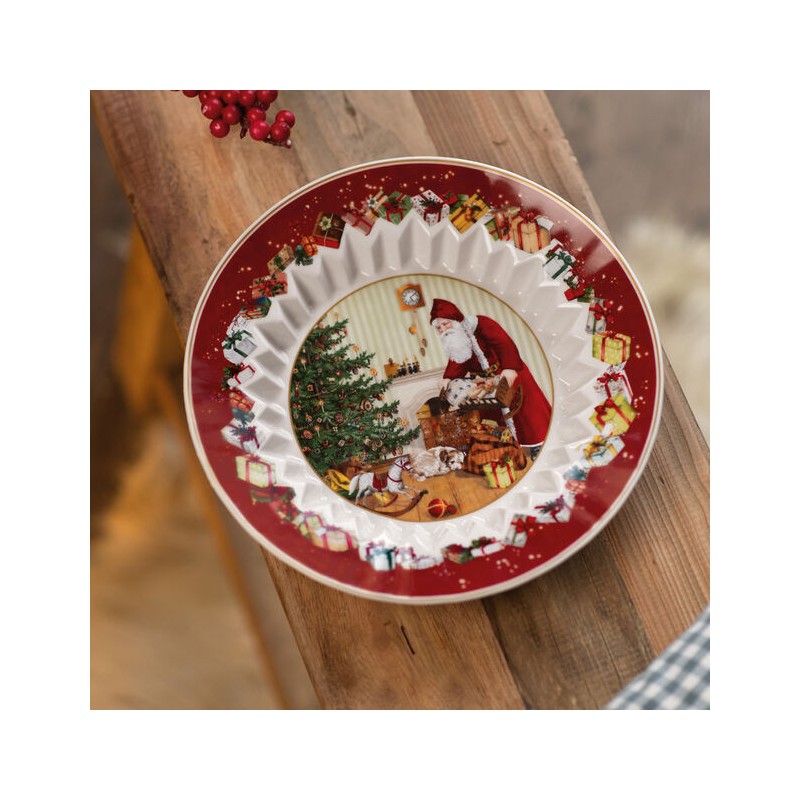 Villeroy & Boch Toy's Fantasy Coppa Grande 25 cm Babbo Natale porta i Regali