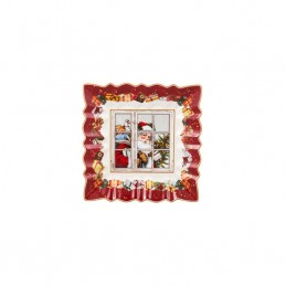 Villeroy & Boch Toy's Fantasy Square Bowl 23x23 cm 2021 Santa