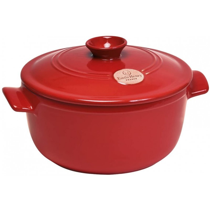 Emile Henry Round Cocotte Grand Cru 26 cm EH344553