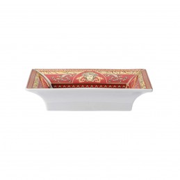 Versace Rosenthal Virtus Holiday Square Bowl 18 cm