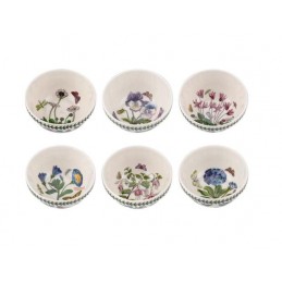 Portmeirion Botanic Garden Set 6 Coppette Macedonia 13 cm
