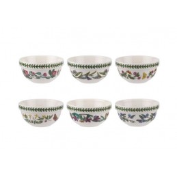 Portmeirion Botanic Garden Set 6 Coppette Macedonia 13 cm