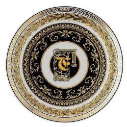 Versace Virtus Alphabet F Piatto Piano 17 cm