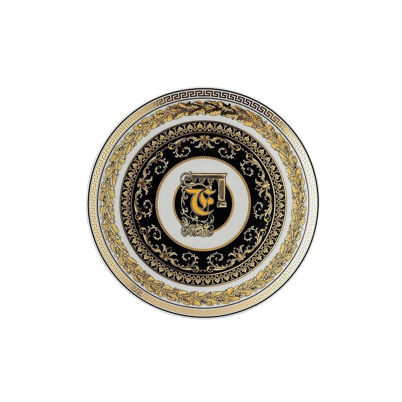 Versace Virtus Alphabet F Piatto Piano 17 cm