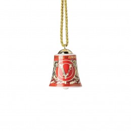 Versace Rosenthal Virtus Holiday Christmas Bell 2021 H. 7 cm