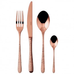 Sambonet Venezia Pvd Copper Flatware Set 24 Pcs 52765C81