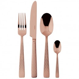 Sambonet Cortina Pvd Copper Flatware Set 24 Pcs 52722C81