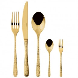 Sambonet Venezia Pvd Gold Flatware Set 30 Pcs 52765GN1