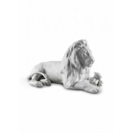 Lladrò Lion with Cub Figurine Ref. 01009454