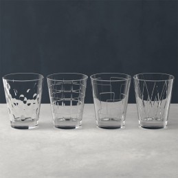 Villeroy & Boch Dressed Up Set 4 Bicchieri Trasparenti