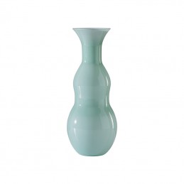 Venini Vaso Pigmenti Verde Rio / Interno Lattimo Ref. 516. 86