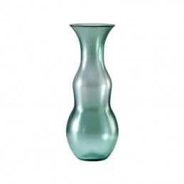 Venini Vaso Pigmenti Satin Verde Rio Ref. 516. 86