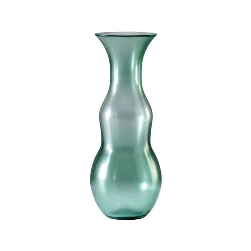Venini Vaso Pigmenti Satin Verde Rio Ref. 516. 86
