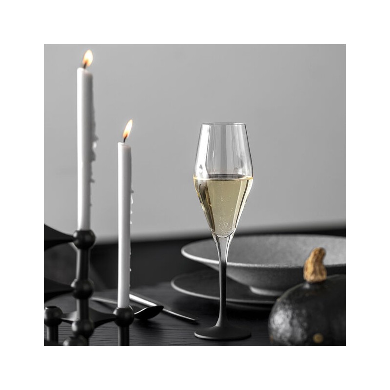 Villeroy & Boch Manufacture Rock Set 4 Pcs Champagne Flute 260 ml Villeroy & Boch Manufacture Rock Set 4 Pcs Champagne Flute 260 ml