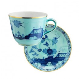 Richard Ginori Oriente Italiano Iris Tazza Caffe con Piattino