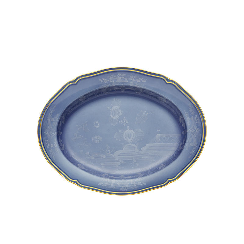 Richard Ginori Oriente Italiano Pervinca Piatto Ovale 34 cm