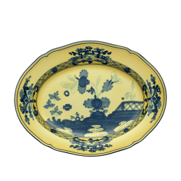 Richard Ginori Oriente Italiano Citrino Piatto Ovale 38, 5 cm
