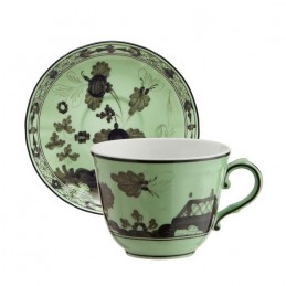Richard Ginori Oriente Italiano Bario Tazza Caffe con Piattino