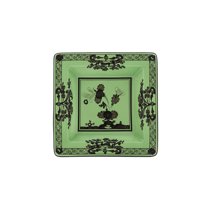 Richard Ginori Oriente Italiano Bario Svuotatasche Quadrato Piccolo 18 cm