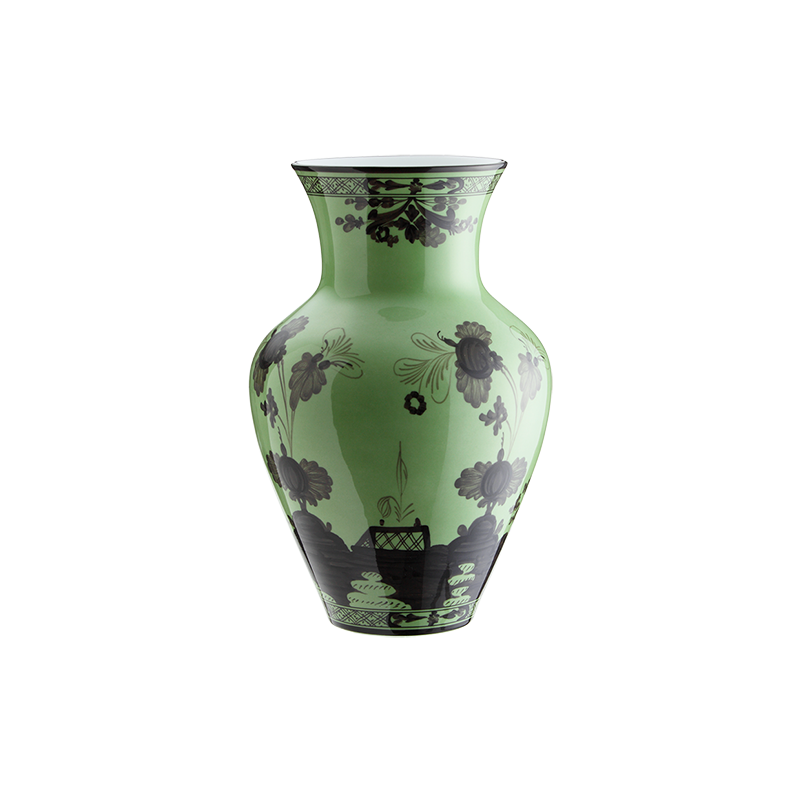 Richard Ginori Oriente Italiano Bario Ming Vase H. 30 cm